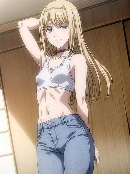 Grinning Face in Ecstasy Captured in Hot Hentai Action