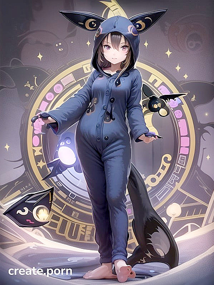 Umbreon Onesie Wears You Out in Steamy Hentai Action