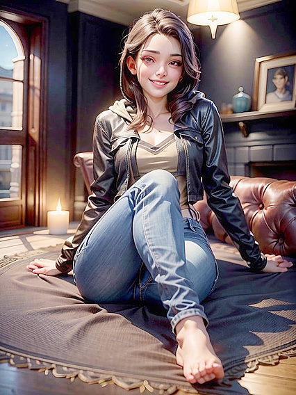 Skinny Girl 18+ Gets Wild in the Living Room with Jean Seduction Hentai