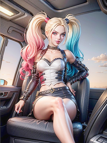 Angry 3D Hentai Car Scene Unleashes Intense sexual Desire