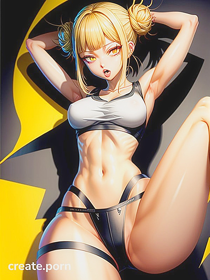 Toga Himiko from My Hero Academia Enjoying Small Breasted Hentai Pleasure