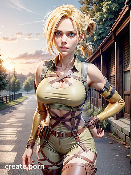Annie Leonhardt from Attack on Titan Seduces in a Mesmerizing Forest Hentai Scene