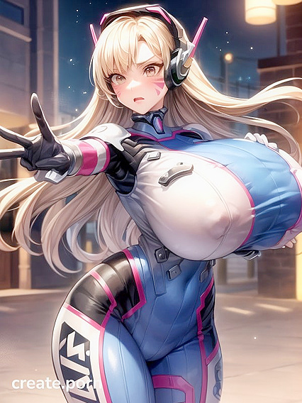 Ultra-Detailed Breast Expansion with Seductive Model in hentai AI Action
