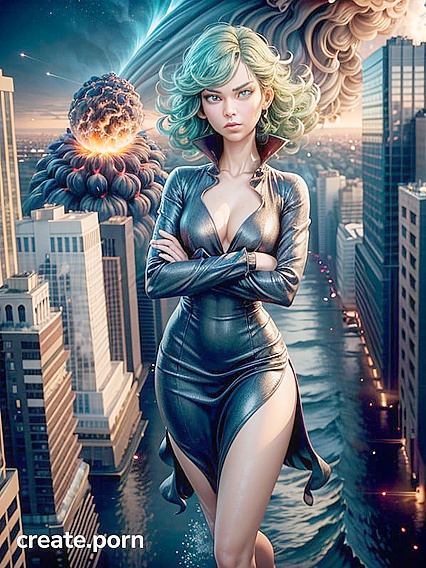 Tatsumaki and Tsunami Take On Tiny 18+ Citizens in Urban Hentai Adventure