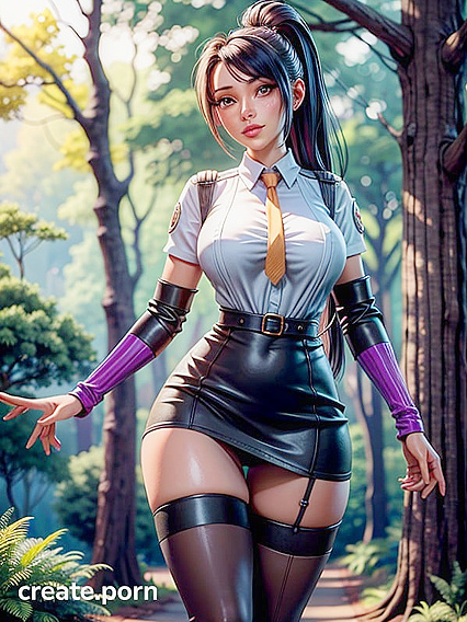 Thigh-High Socks and Skirts Galore in Seductive 3D Hentai Scenes