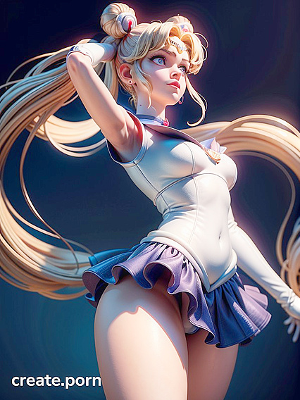 Arms Raised in Pleasure: 3D hentai Fantasy with Seductive Nylon Stockings