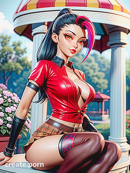 Nemona from Pokemon Wearing Skirts in 3D Hentai Action
