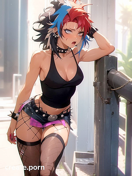 Warm Oasis of Pleasure: Hairy Heroine in Sensual Hentai Adventures