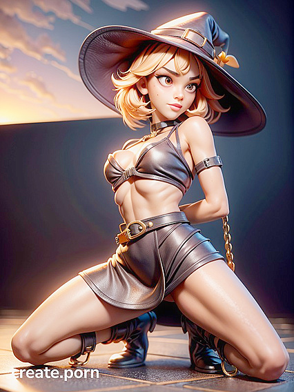 Fit Girl 18+ with Natural Breasts Gets Sweaty in steamy Hentai Action