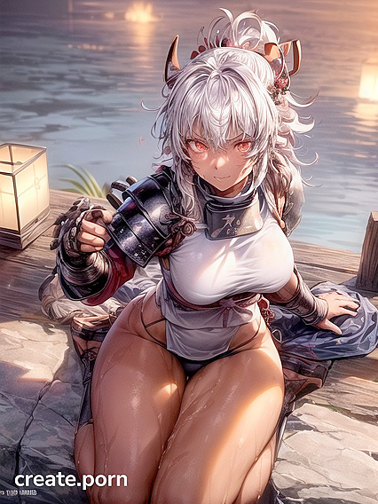 Glowing-Eyed Oni Demon Unleashes Intense Pleasure in Steamy Hentai Scenes