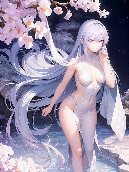 Mind-Blowing Solo Adventure with Blue-Skinned Beauty in Hentai AIPorn