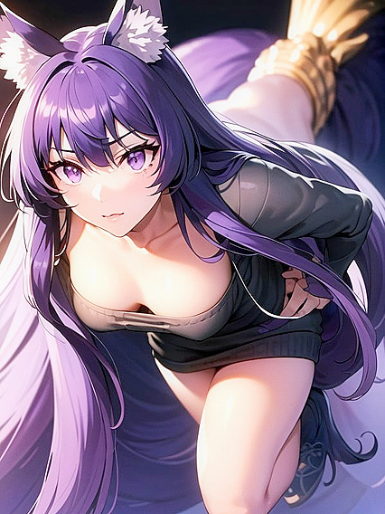 Delta's Mysterious Eyes Enhanced by Light Makeup in Classic Film Grain Hentai