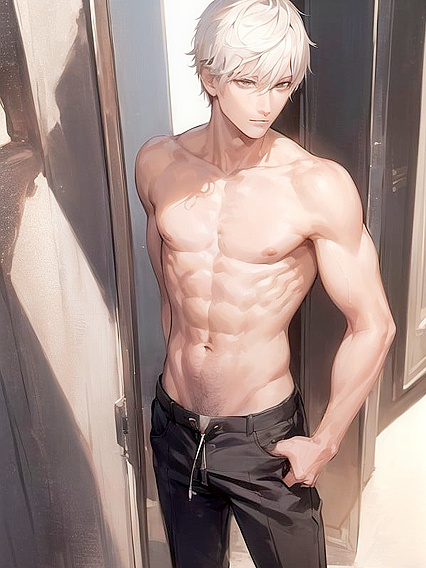 Bald Male Seduced in Intense Hentai AIPorn Session