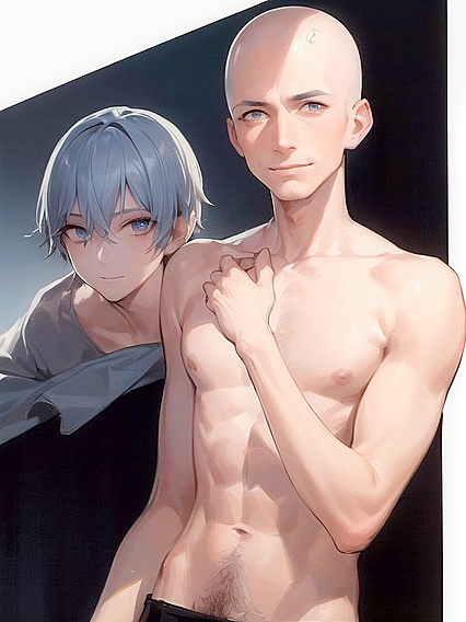 Bald Happy Guy Exploring Intense Hentai Pleasure Sessions