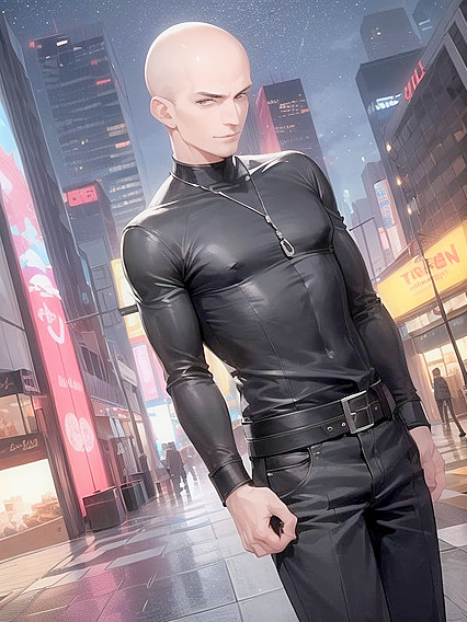 Exploring Cyberpunk City: Intense Hentai Adventures with Multiple Men