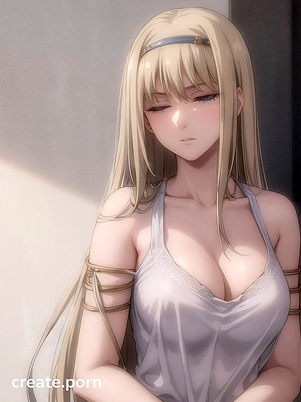 Ymir from Attack on Titan Gagged and Blindfolded for Intense Hentai Pleasure