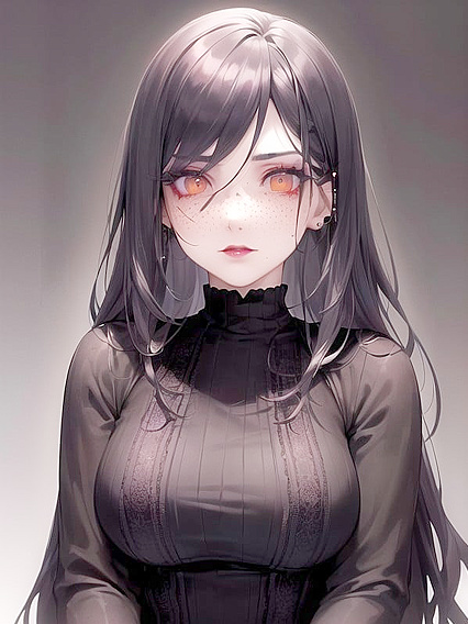 Moody Gothic Babe inVintage Sweater and Retro Shades Under Bokeh Lights Hentai Sex