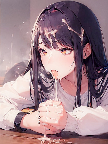 Cum-Filled Puking Scenes and Messy Dumpings in Crude Hentai Art