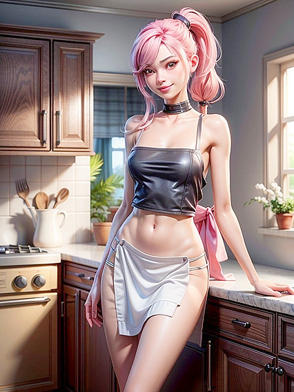 Happy Undressing with Navel Exposure in Steamy Hentai Scenes