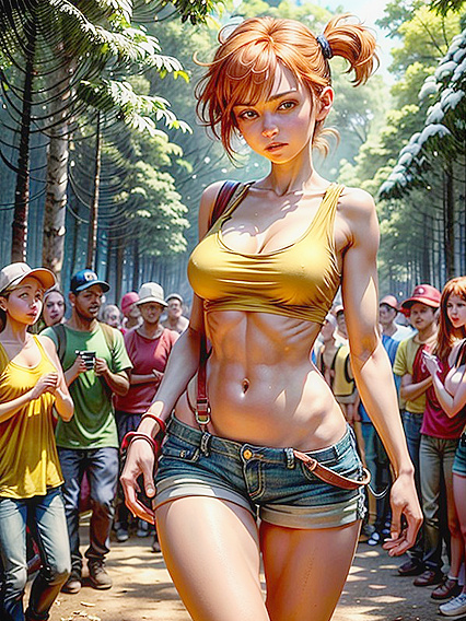 Skinny Sunny Gets Wild in the Forest for Steamy Hentai Adventures