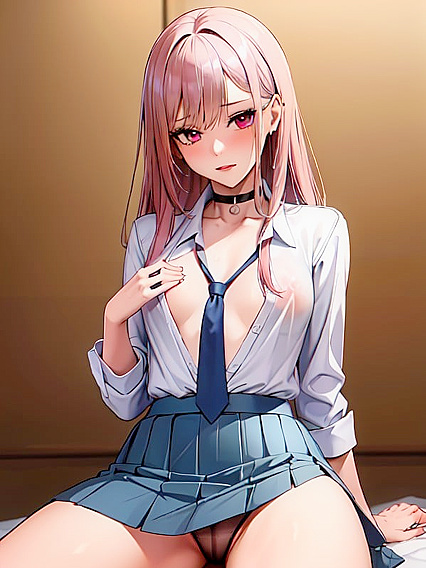 Choked and Soaked: Intense Facial Detail in Wet-Shirt Hentai Action