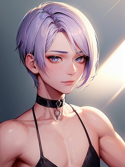 Choked to Ecstasy: Young Man's Intense Hentai Pleasure Journey