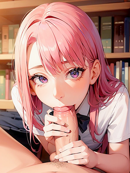 Pink-Haired GivesMind-Blowing Blowjob in Hentai Paradise