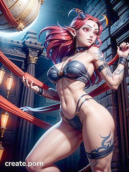 Massive Breasts and Stockings Heat up 3D Hentai Action