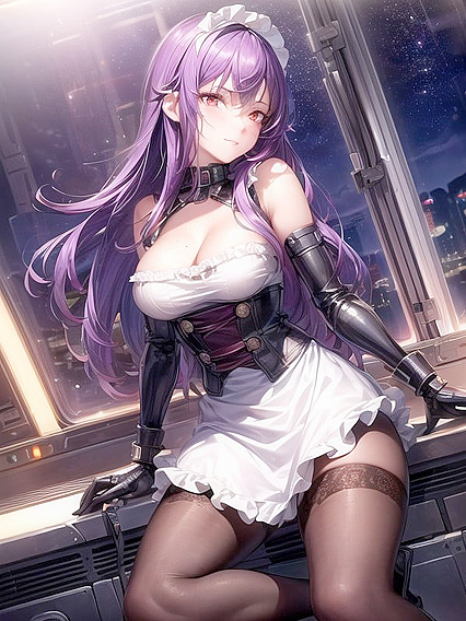 Armored Gloves Caress Her Face in Intense Hentai Pleasure Session