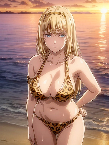 Ymir Fritz from Attack on Titan Enjoying Steamy Hentai Fun with Sunny and Sunset
