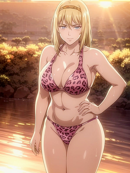 Sunset Silhouettes:Large-Ass hentai Adventures in Vibrant Scenes
