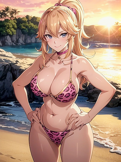 Sunny Enjoying Solo Pleasure in voluptuous Hentai Fantasy