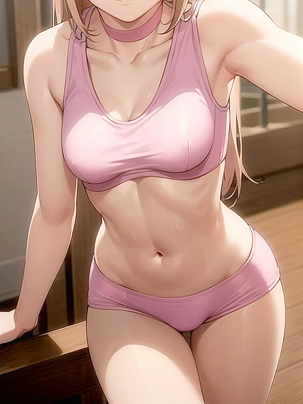 Yoga Girl 18+ Grins While Wearing a Choker in Steamy Hentai Action