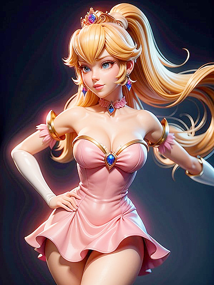 Princess Peach Gets Wild in 3D Hentai AI Adventures
