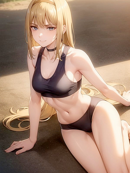 Ymir Fritz from Attack on Titan Smirking Through Steamy Hentai Scenes