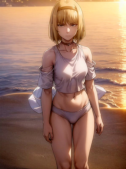 Sunny's Tiny 18+ Tits and Slim Body in Seductive Hentai Action