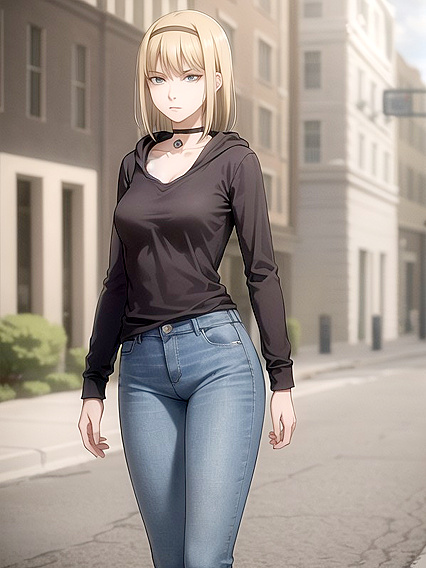 Ymir Fritz from Attack on Titan Choked in Jeans for Intense Hentai Pleasure