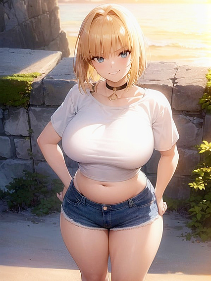 18-Year-Old Girl 18+ Choked and Pleasured on the Beach in hentai AIPorn
