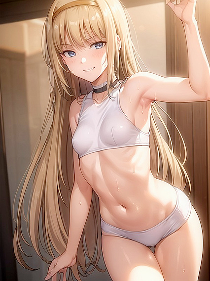 Sweaty Dancer in Sporty Shorts Gets Wild in Horny Hentai Action