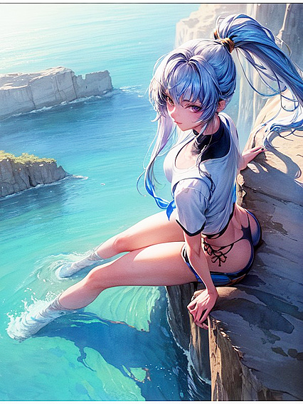 Peaceful Pose with a Tiny 18+ Ass: From-Behind Hentai Action