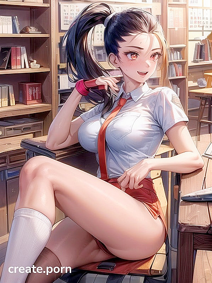 Nemona from Pokémon in a Cute Blouse for Seductive Hentai Pleasure