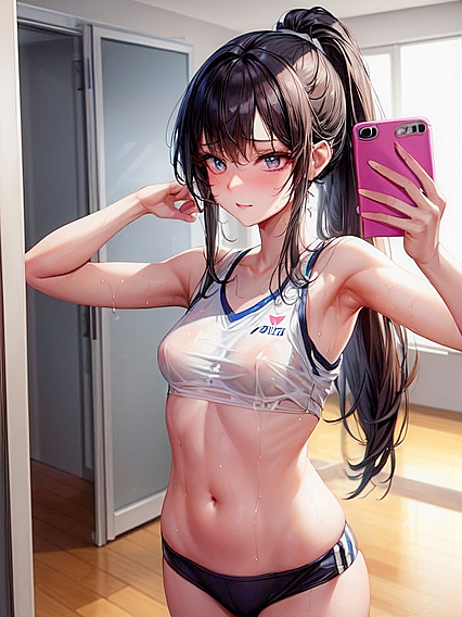 Soft Pastel Aesthetic with Tiny 18+ Tits Teen 18+ in Hentai Bliss