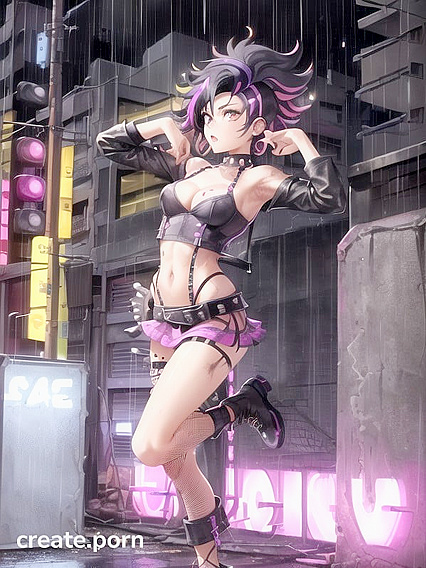 Sensual Unbuttoning and Fishnet Fun in Solo Hentai Pleasure