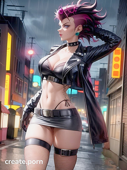 Rainy Day Solo Pleasure: Small Breasts Shine in Erotic Hentai Fantasy