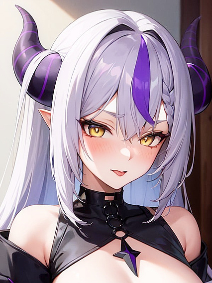 La+ Darkness: Tiny 18+ Breasts and Intimate Touches in Seductive Hentai Scenes