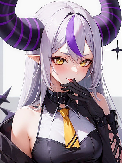 Exploring La Darkness: Gentle Face Touches and Small Breasts in Hentai Bliss
