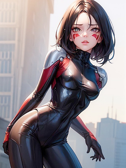 Gally from Alita: Battle Angel Teases with Soft Touches and Tiny 18+ Tits Hentai Pleasure