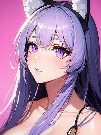 Pastel-Colored Background Enhances Subtle BokehLights in Intimate Hentai Scenes