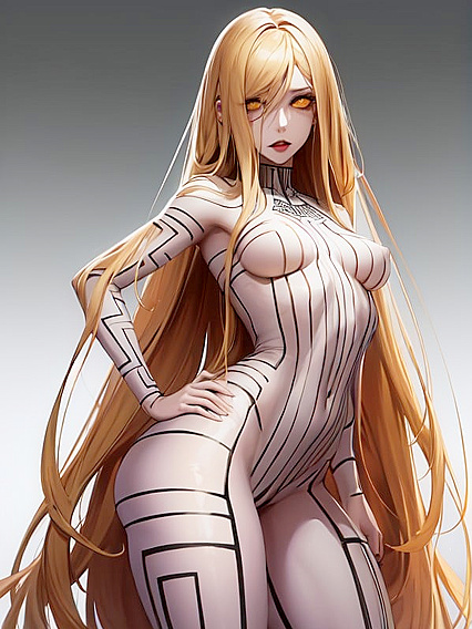 Asherah from ShinMegamiTensei Teases with Small Breasts in Seductive Hentai Scenes