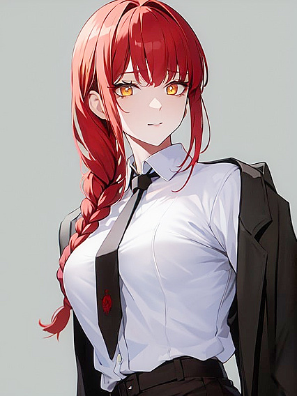 Makima's Tiny 18+ Tits Take Center Stage in Seductive Hentai AI Action